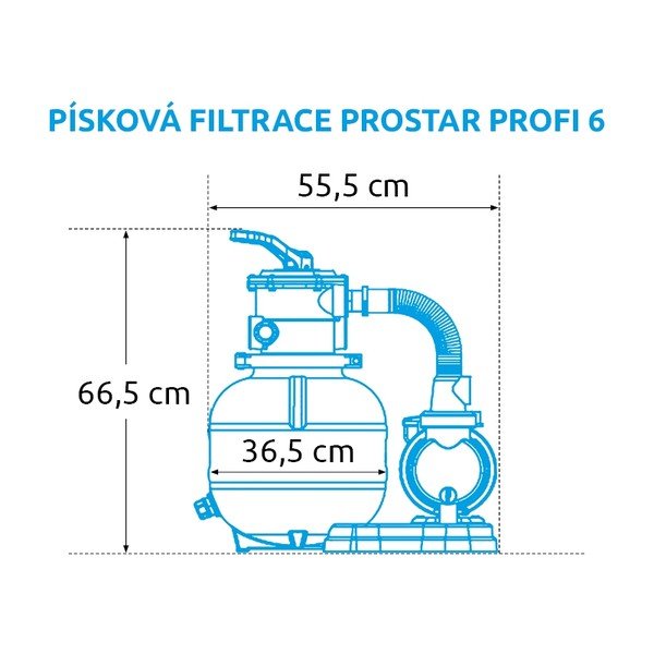 Homokszűrő ProStar Profi 8 m3/h – Marimex-image-1