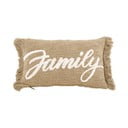 Díszpárna 50x30 cm Cotton Slub Family - Tiseco Home Studio