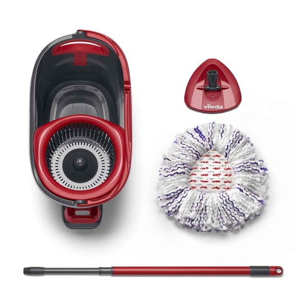 Forgó felmosó vödörrel Turbo 3v1 – Vileda-image-3