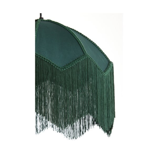 Petróleum színű függőlámpa textil búrával ø 40 cm Malacia – Light & Living-image-3