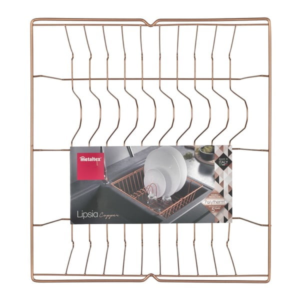 Sárgarézszínű edényszárító - Metaltex-image-1