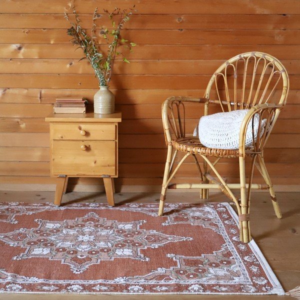 Narancssárga gyerek szőnyeg 100x150 cm Lalitha – Nattiot-image-3