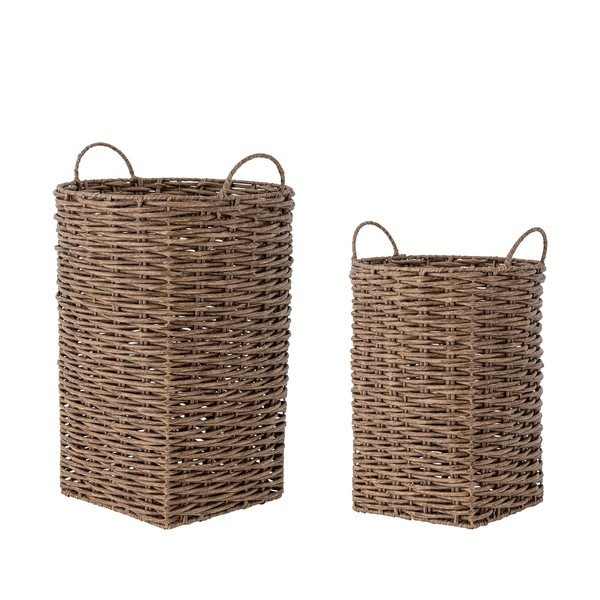 Műrattan kaspó szett 2 db-os ø 35 cm Cestina – Bloomingville-image-3