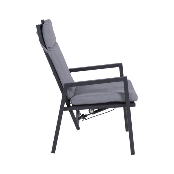 Szürke fém kerti szék Sintra – Garden Pleasure-image-3