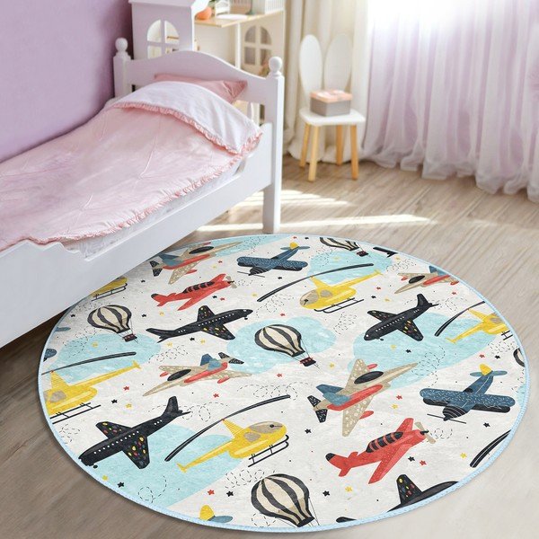 Gyerek szőnyeg ø 100 cm Comfort – Mila Home-image-1
