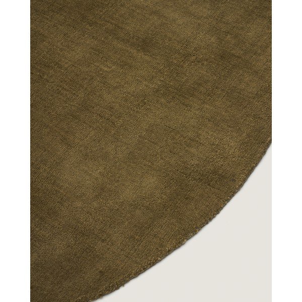 Zöld kerek szőnyeg ø 200 cm Empuries – Kave Home-image-4