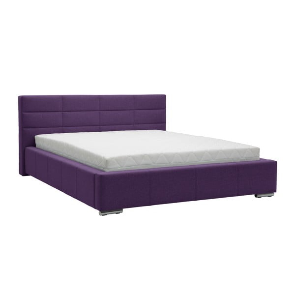 Reve lila kétszemélyes ágy, 160 x 200 cm - Mazzini Beds