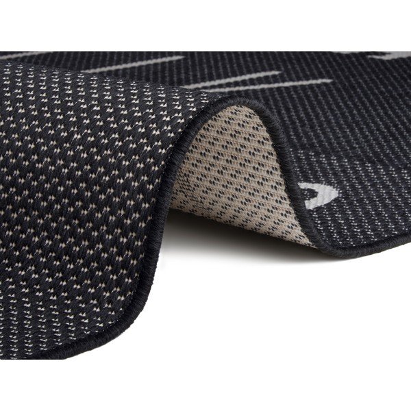 Letters fekete szőnyeg gyerekeknek, 80x150 cm - Ragami-image-2