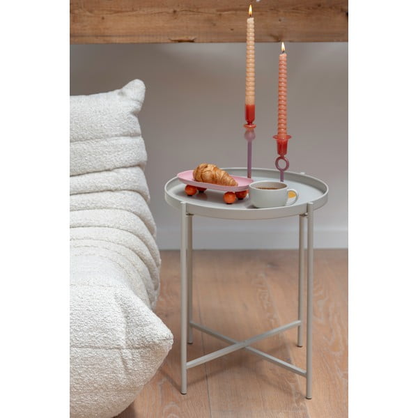 Fém kerek tárolóasztal ø 40 cm Meseta  – Leitmotiv-image-1