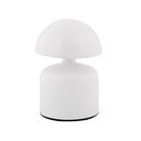 Fehér LED asztali lámpa fém búrával (magasság 14 cm) Impetu – Leitmotiv