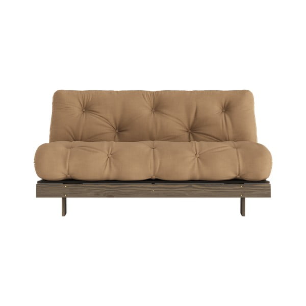 Világosbarna kinyitható kanapé 160 cm Roots – Karup Design