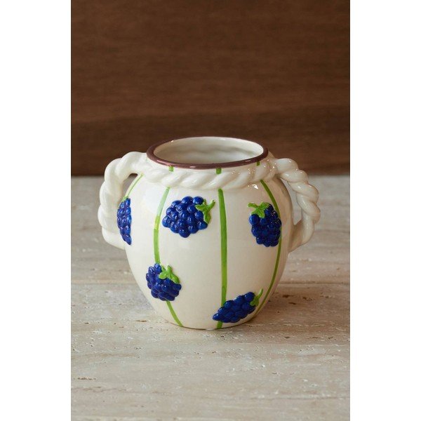 Fehér váza (magasság 13 cm) Berries – Ellos Home-image-1