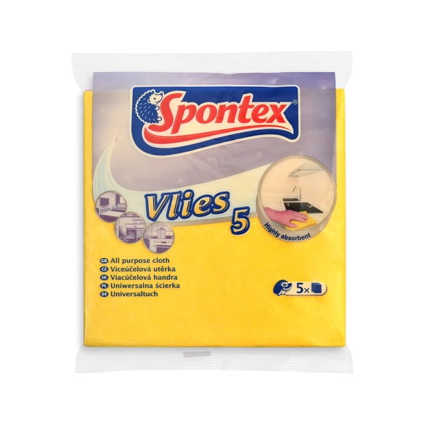 Spontex Vlies 5 törlőkendő, 3 x 10 db