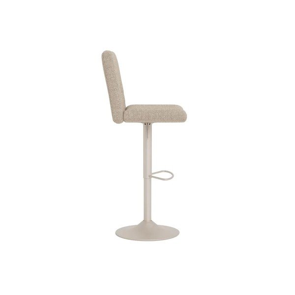 Bézs kárpitozott állítható magasságú-forgó bárszék szett 2 db-os (ülésmagasság 62 cm) Sylvia – Actona-image-3