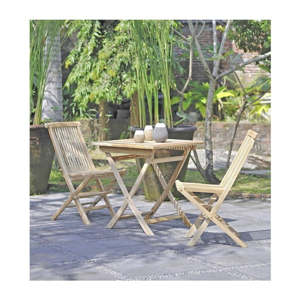 Java kerti asztal, teakfából - Garden Pleasure-image-2