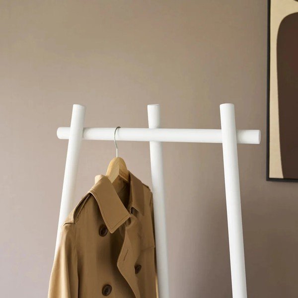 Fehér fém fogas 43x153,5 cm Tower Tri-Post – YAMAZAKI-image-3