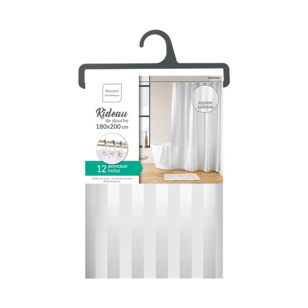 Zuhanyfüggöny 180x200 cm Satina – douceur d'intérieur-image-3