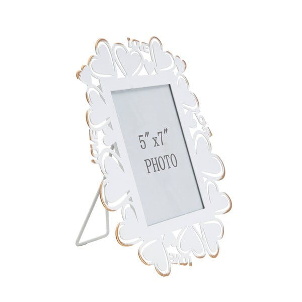 Fehér fém képkeret, 25 x 27,7 cm - Mauro Ferretti-image-2