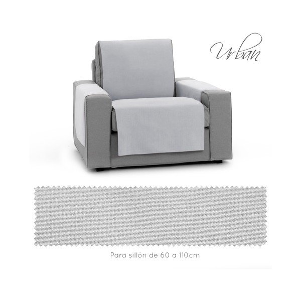 Világosszürke fotel huzat 55 cm Urban – Casa Selección-image-2