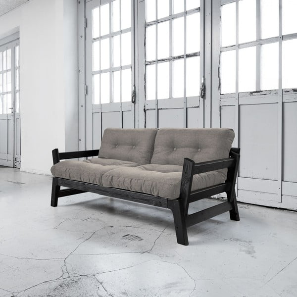 Step Black/Granite Grey kinyitható kanapé - Karup