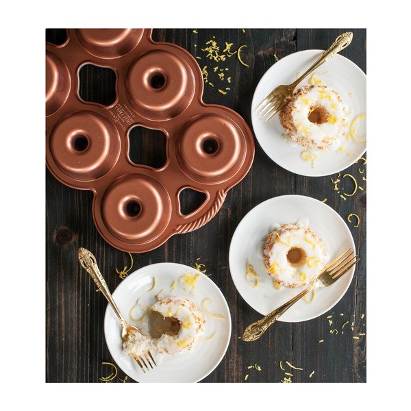 Angel rézszínű sütőforma 6 süteményhez, 1,4 l - Nordic Ware-image-3