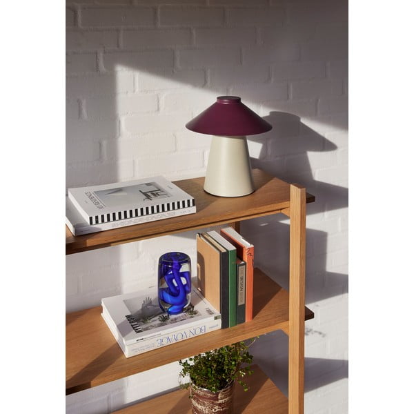 Lila-bézs fém asztali lámpa Chipper - Hübsch-image-2