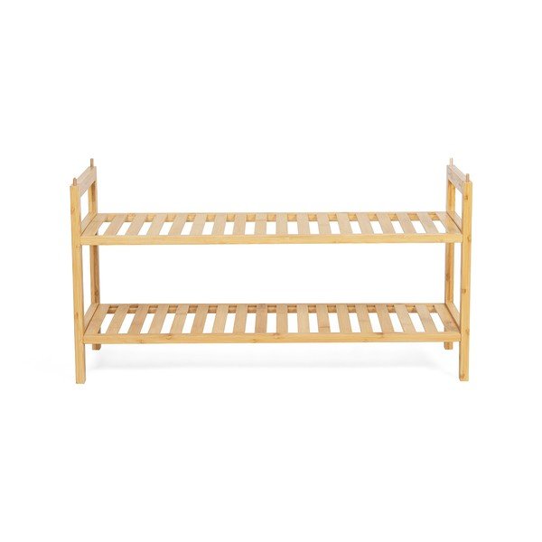 Natúr színű bambusz cipőtartó 69x35x25 cm Noris – Bonami Essentials-image-2