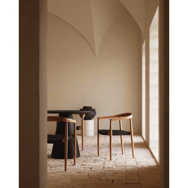 Natúr színű étkezőszék szett 4 db-os Ydalia – Kave Home-image-1