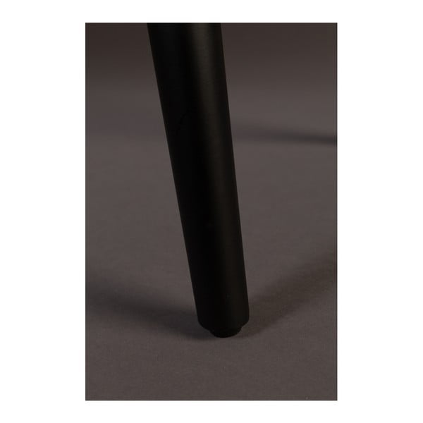 Alagon pad fekete acél lábakkal, hosszúság 160 cm - Dutchbone-image-4