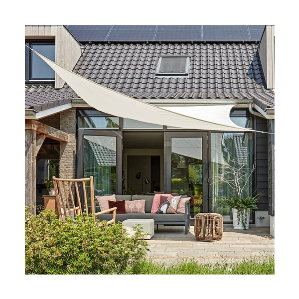 Como bézs négyzet alakú árnyékoló ponyva, 3,6 x 3,6 m - Livin' Outdoor-image-2