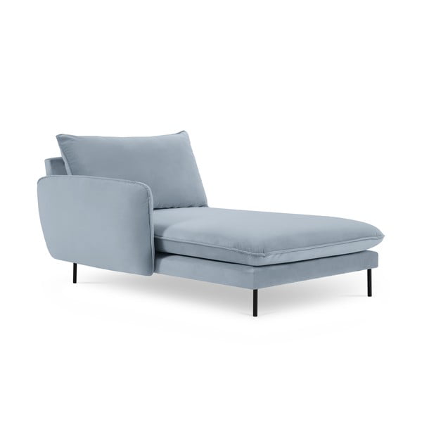 Világoskék bársony heverő (bal oldali) Vienna – Cosmopolitan Design-image-3