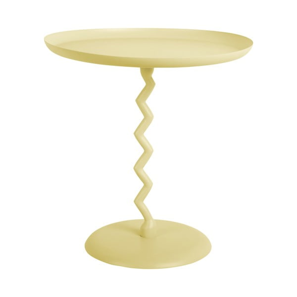 Fém kerek tárolóasztal ø 40 cm Zig Zag – Leitmotiv