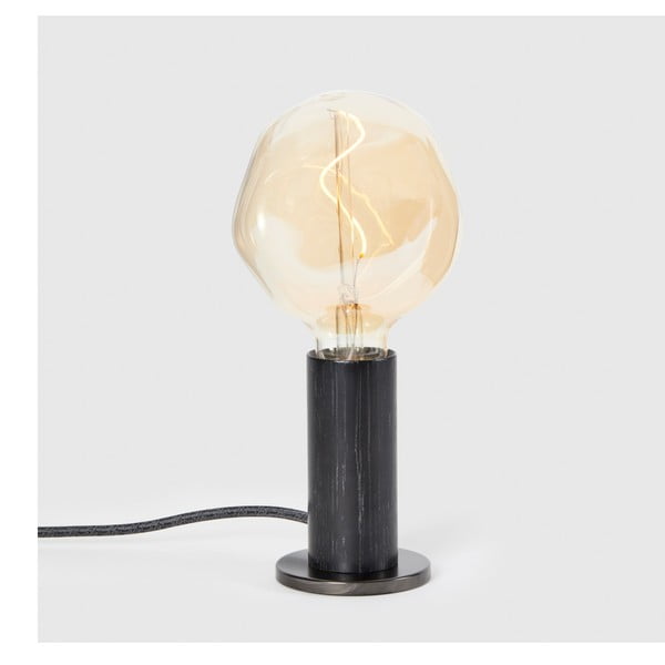 Fekete dimmelhető asztali lámpa (magasság 26 cm) Knuckle – tala