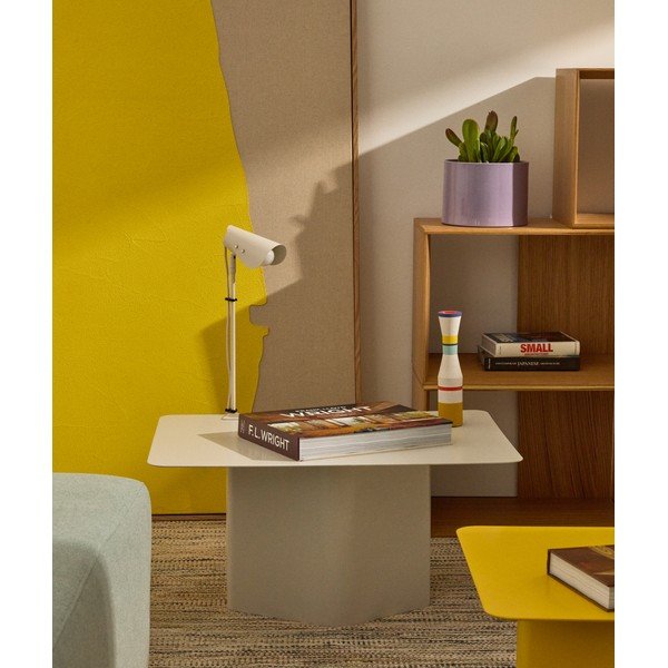 Világosszürke fém asztali lámpa csiptetővel (magasság 51 cm) Jula – Kave Home-image-1