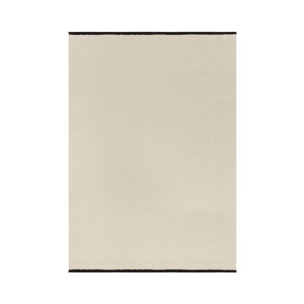 Bézs kézi szövésű gyapjú szőnyeg 140x200 cm Mavi – noo.ma