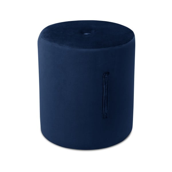 Fiore kék puff, ⌀ 40 cm - Mazzini Sofas