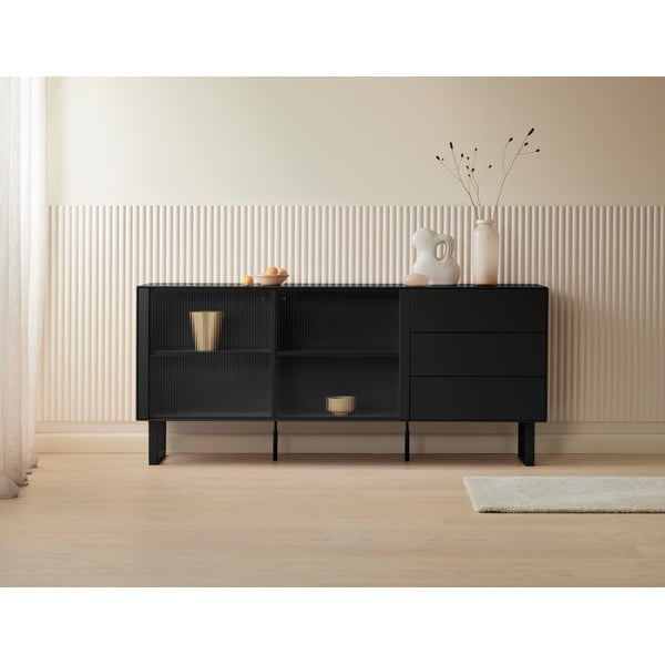 Fekete komód 180x79 cm Edge by Hammel – Hammel Furniture-image-1