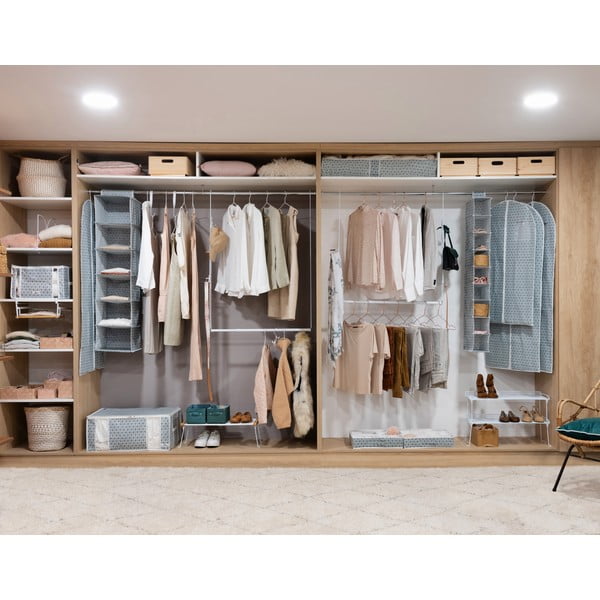 2 létra és kihúzható ruhatartó rúd szett - Compactor-image-3