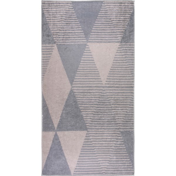 Szürke-bézs mosható szőnyeg 120x160 cm – Vitaus