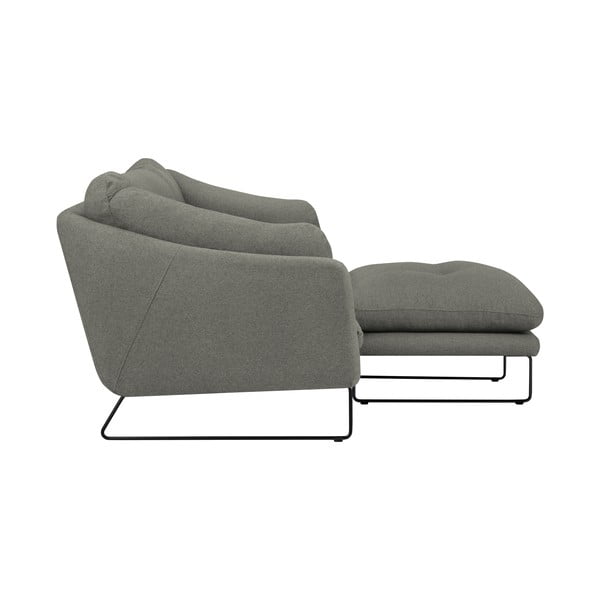 Comet szürkészöld kanapé és puff szett - Windsor & Co Sofas-image-2