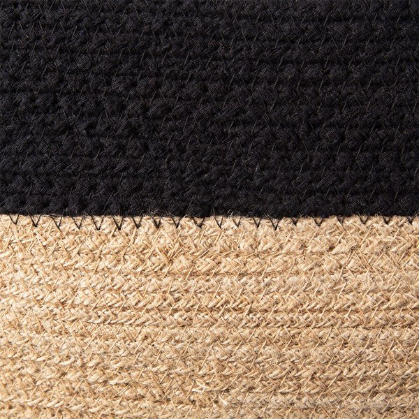 Basic juta és pamut tárolókosár, 24 x 15 cm - Compactor-image-1