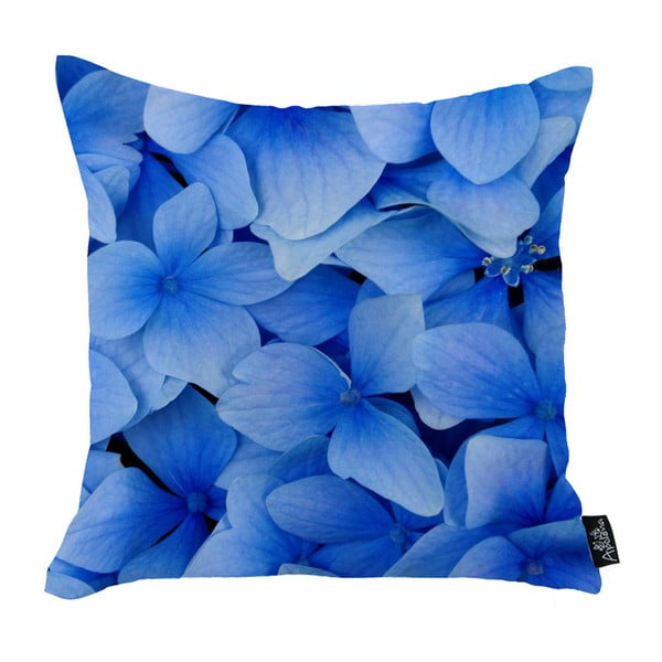 Blue Petals párnahuzat, 45 x 45 cm - Apolena