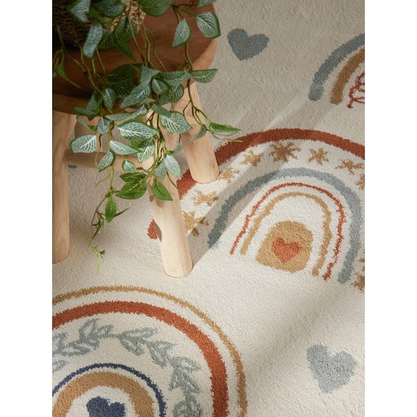 Krémszínű gyerek szőnyeg 200x290 cm Bowie – Hanse Home-image-4