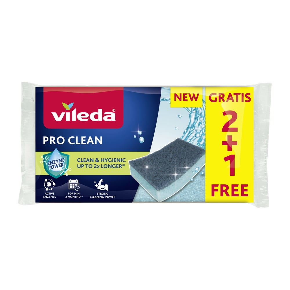 Mosogatószivacs szett 9 db-os Pro Clean  Vileda