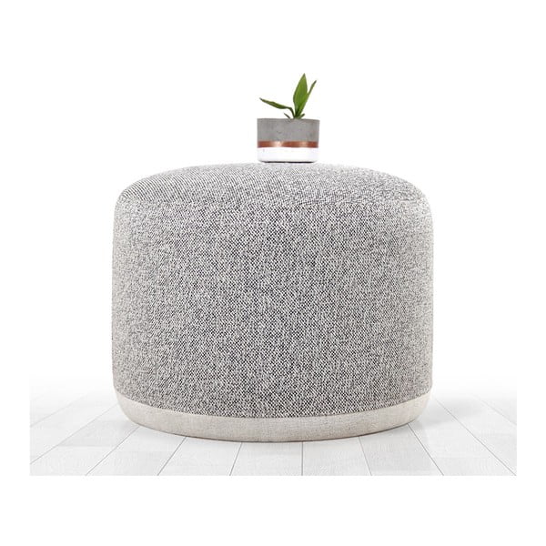 Világosszürke puff Cedre – Artie-image-1