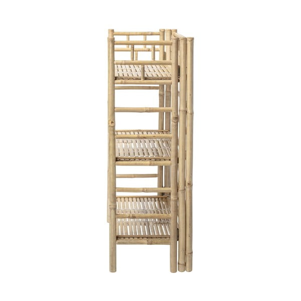 Natúr színű bambusz gyerek könyvespolc 66x105 cm Zep – Bloomingville Mini-image-3