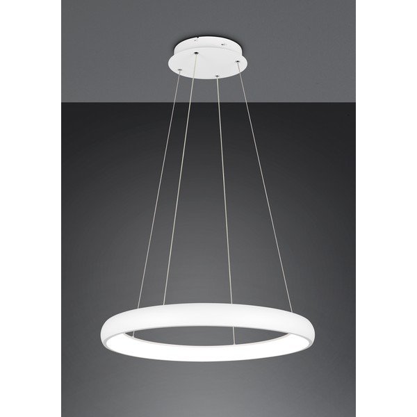Fehér LED dimmelhető függőlámpa fém búrával ø 75 cm Cardona – Trio-image-2