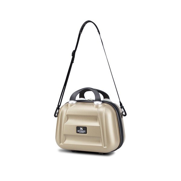 SMART BAG LASSO Make Up & Hand Suitcase aranyszínű női kézipoggyász - My Valice-image-1