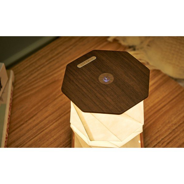 Barna USB fénydekoráció ø 12 cm Twist Hexagon – Gingko-image-4