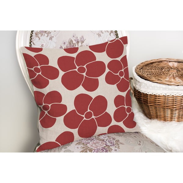 Párnahuzat 43x43 cm Red Meadow – Mila Home-image-1